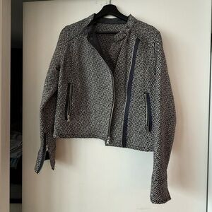 Gap Moto Wool blend blazer size medium